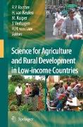 Science for Agriculture and Rural Development in Low-income Countries