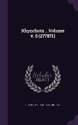 Rhynchota .. Volume V. 5 (277871)