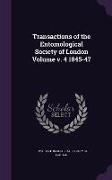 Transactions of the Entomological Society of London Volume V. 4 1845-47