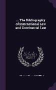 the Bibliography of International Law and Continental Law