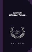Essays and Criticisms, Volume 1
