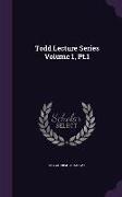 Todd Lecture Series Volume 1, PT.1