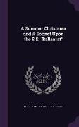 A Summer Christmas and a Sonnet Upon the S.S. Ballaarat