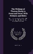 The Writings of Thomas Hardy in Prose and Verse, with Prefaces and Notes: Life's Little Ironies, a Set of Tales, with Some Colloquial Sketches Entitle