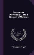 SUMMARIZED PROCEEDINGS & A DIR