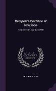 Bergson's Doctrine of Intuition: The Donnellan Lectures for 1921