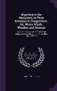 Repertory to the Modalities, in Their Relations to Temperature, Air, Water, Winds, Weather, and Seasons: Based Mainly Upon Hering's Condensed Materia