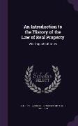 An Introduction to the History of the Law of Real Property: With Original Authorities