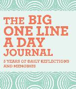 The Big One Line a Day Journal: 5 Years of Daily Reflections and Memories
