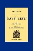 NAVY LIST JANUARY 1919 (Corrected to 18th December 1918 ) Volume 2