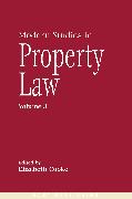 Modern Studies in Property Law