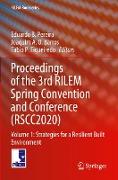 Proceedings of the 3rd RILEM Spring Convention and Conference (RSCC2020)