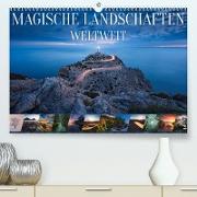 Magische Landschaften Weltweit (Premium, hochwertiger DIN A2 Wandkalender 2023, Kunstdruck in Hochglanz)