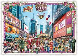 Postkarte. USA-Edition - New York, Broadway / Quer