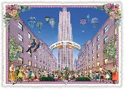 Postkarte. USA-Edition - New York, Rockefeller Center