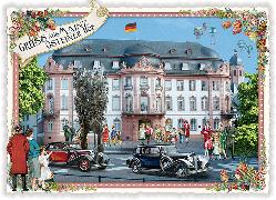 Postkarte. Städte-Postkarte, Mainz, Osteiner Hof