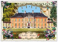 Postkarte. Städte-Postkarte, Schloss Bothmer