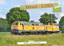 Diesel-Loks (Wandkalender 2023 DIN A3 quer)