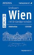 Wien Großraum, Städteatlas 1:20.000, 2023/2024, freytag & berndt