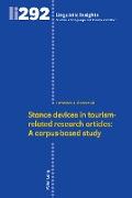 Stance devices in tourism-related research articles: A corpus-based study