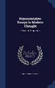 Representative Essays in Modern Thought: A Basis for Composition