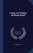 Check List of Maps of Rhode Island