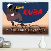 Kuba - Musik Tanz Rhythmus (Premium, hochwertiger DIN A2 Wandkalender 2023, Kunstdruck in Hochglanz)