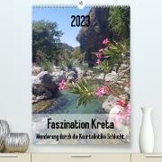 Faszination Kreta. Wanderung durch die Kourtaliotiko Schlucht (Premium, hochwertiger DIN A2 Wandkalender 2023, Kunstdruck in Hochglanz)