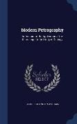 Modern Petrography: An Account of the Application of the Microscope to the Study of Geology