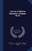Journal of Biblical Literature, Volumes 29-30