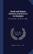 Greek and Roman Stoicism and Some of Its Disciples: Epictetus, Seneca and Marcus Aurelius