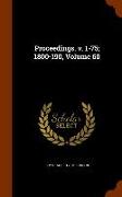 Proceedings. V. 1-75, 1800-190, Volume 60