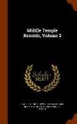 Middle Temple Records, Volume 2