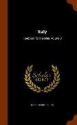 Italy: Handbook for Travellers Volume 3