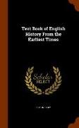 Text Book of English History from the Earliest Times