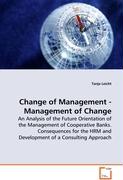 Change of Management - Management of Change