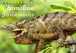 Chamäleon: Farbkünstler (Tischkalender 2023 DIN A5 quer)