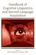 Handbook of Cognitive Linguistics and Second Language Acquisition