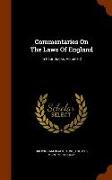 Commentaries on the Laws of England: In Four Books, Volume 2