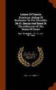 Letters of Francis Atterbury, Bishop of Rochester to the Chevalier de St. George and Some of the Adherents of the House of Stuart: From the Originals