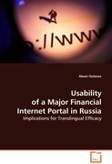Usability of a Major Financial Internet Portal in Russia