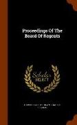 Proceedings Of The Board Of Regents