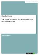 Zur "harm reduction" in Deutschland und den Niederlanden