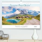 Faszination Berner Oberland 2023 - Wanderlust und Gipfelblick (Premium, hochwertiger DIN A2 Wandkalender 2023, Kunstdruck in Hochglanz)