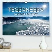 Tegernseer Augenblicke 2023 (Premium, hochwertiger DIN A2 Wandkalender 2023, Kunstdruck in Hochglanz)