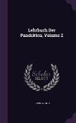 Lehrbuch Der Pandekten, Volume 2