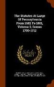 The Statutes At Large Of Pennsylvania From 1682 To 1801, Volume 2, Issues 1700-1712