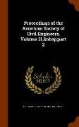 Proceedings of the American Society of Civil Engineers, Volume 31, Part 2