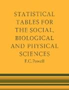 Statistical Tables for the Social, Biological and Physical Sciences