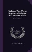 Williams' Fort Wayne Directory, City Guide, and Business Mirror: Volume 1, 1858-'59